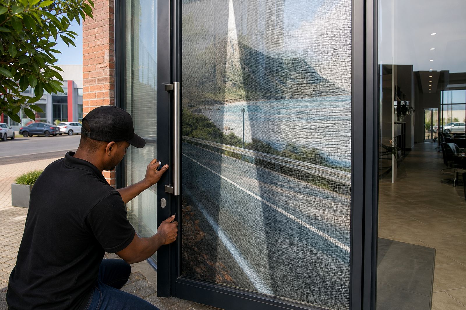 Retail Door Film